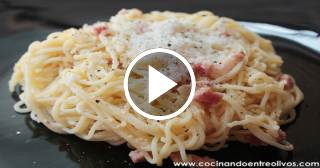 La receta de la mejor carbonara