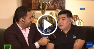 Maradona: "Messi no es mucho más que Cristiano Ronaldo"