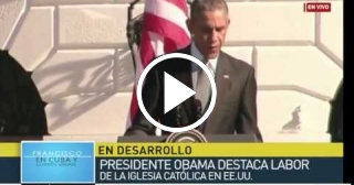 Obama agradece al papa su apoyo en el acercamiento estre EEUU y Cuba