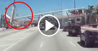 Confirman que había obreros sobre el puente peatonal de FIU en el momento del derrumbe 