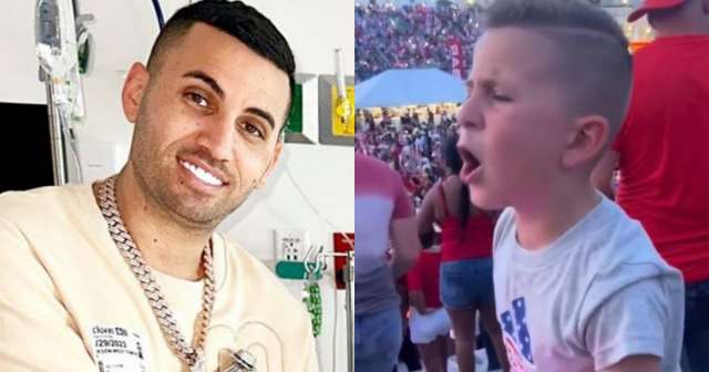 Niño canta "Cómo te pago" en concierto de Lenier y lo conmueve: "Por eso hago música"