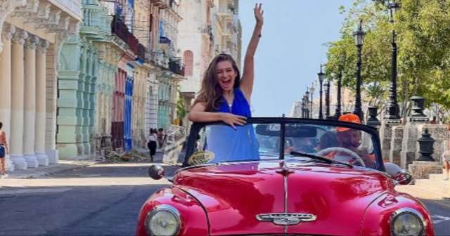 Actriz Carlota Boza de popular serie española “La que se avecina” está de visita en Cuba