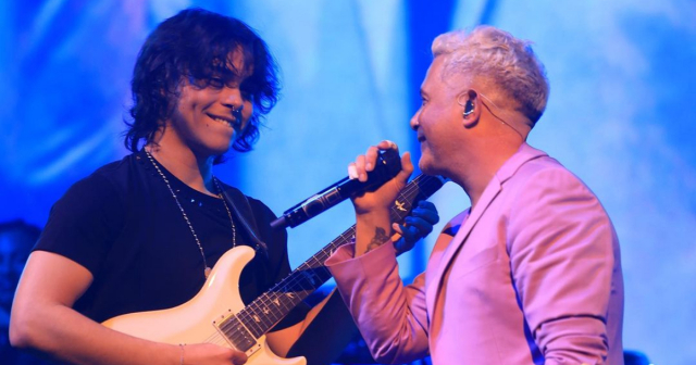 Alejandro Sanz, orgulloso de compartir escenario con su hijo Alexander en su gira