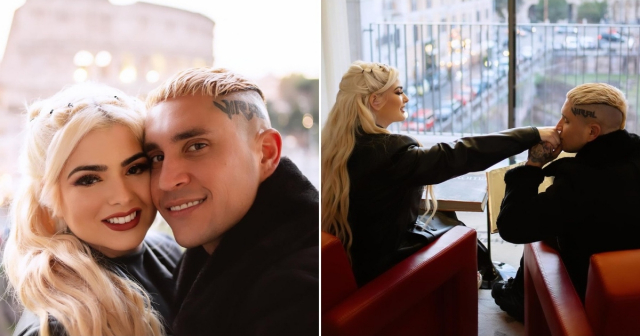 Osmani García celebra la recuperación de su esposa Laura en Roma: "La reina mía es fuerte como los muros del Coliseo"