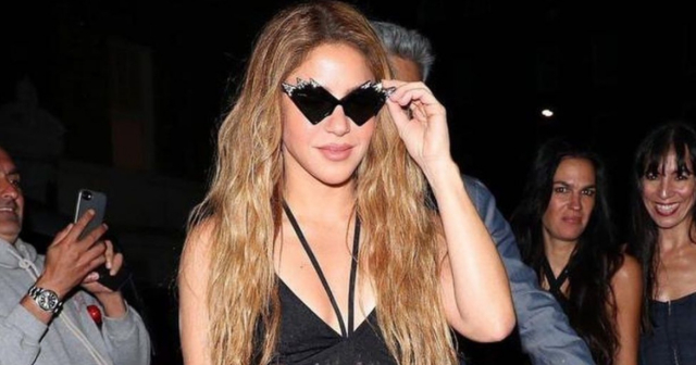 Top ajustado y pantalones de cuero: Shakira se roba las miradas con su look rockero en Miami