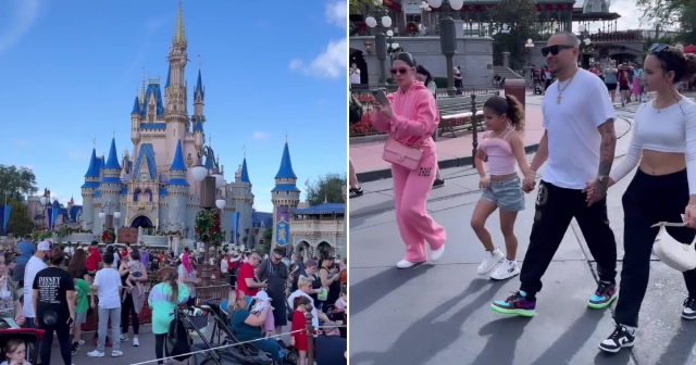 Jacob Forever y La Dura disfrutan de un día en familia en Disney World