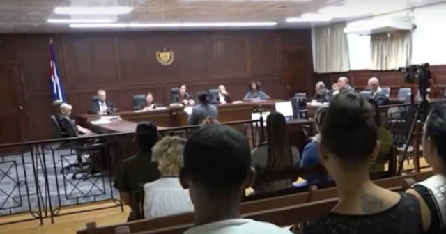 Celebran juicio público a cubanos acusados de atentar contra Archivo del Tribunal de Centro Habana