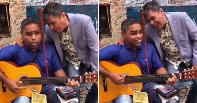 Álvaro Torres recuerda emotivo momento en el que cantó con un joven cubano invidente su éxito "A Ti Mi Amor"