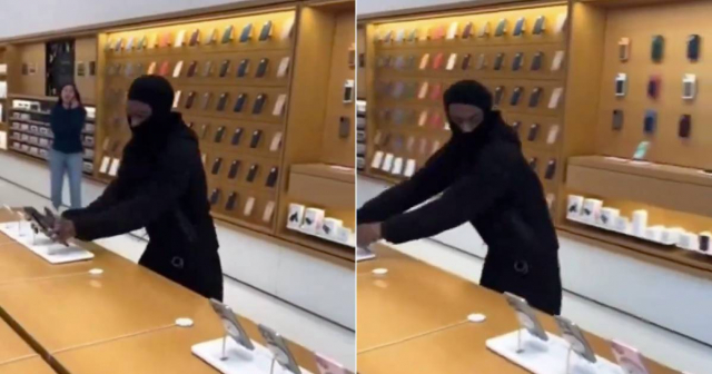 Hombre robó 50 teléfonos iPhones en tienda de EE.UU.