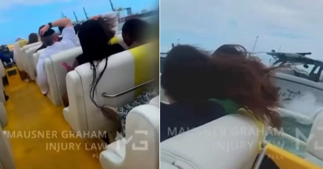Revelan video del choque de dos lanchas de turistas cerca del puerto de Miami que dejó 13 heridos 