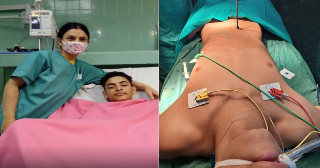 Habla niño cubano que se clavó un arpón en el abdomen: "Yo fabriqué esa escopeta"