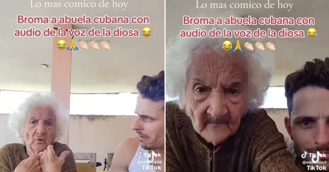 Broma a una abuela cubana con la voz de La Diosa se vuelve viral en TikTok