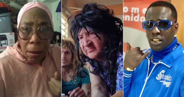 Abuela cubana lo vuelve a hacer y se faja con Chocolate y Lucy Sosa 