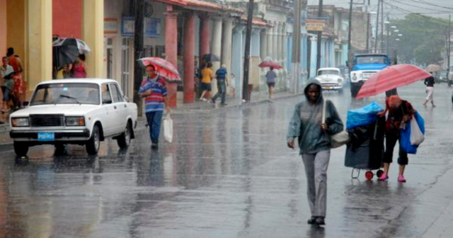 Alta probabilidad de lluvias y descargas eléctricas con entrada de frente frío por el occidente de Cuba