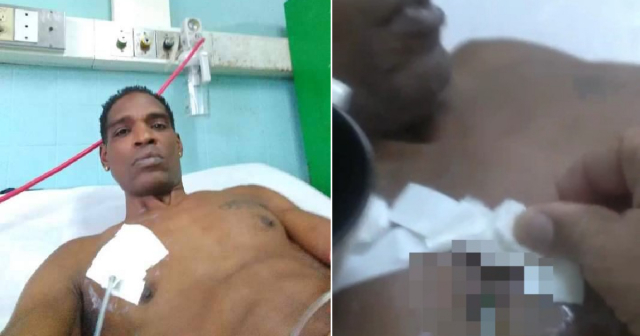 Cubano espera una ambulancia desde hace dos días en hospital de La Habana