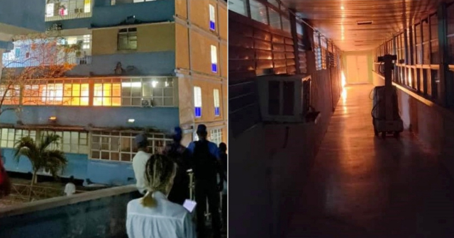 Incendio en hospital de Sancti Spíritus por una presunta fuga de gas