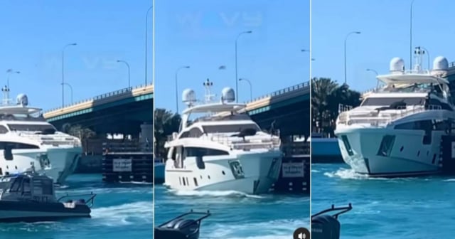 Bote privado choca contra puente en Miami: "Yo era capitán de yate en Cuba"