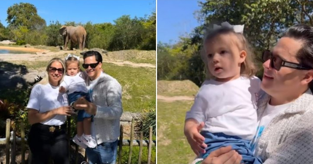 Señorita Dayana derrite a sus fans con imágenes de su hija Victoria en el zoo de Miami