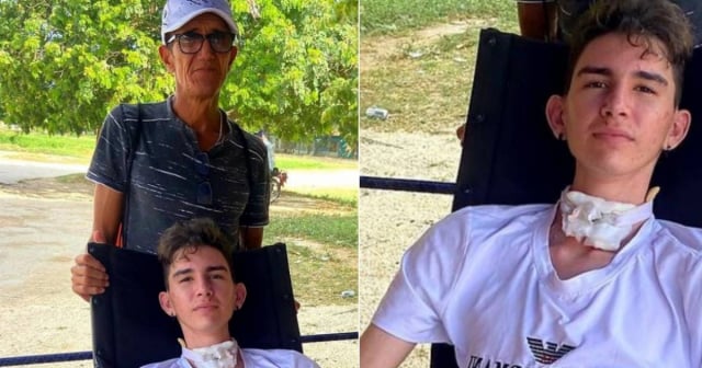 Joven cubano sigue con problemas en la columna tras más de un año de ser asaltado a machetazos