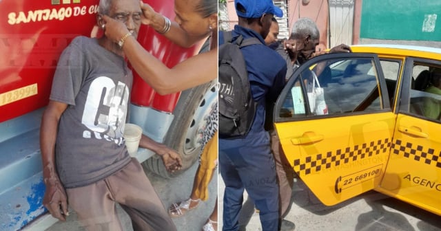 Otro anciano se desmaya en una calle de Santiago de Cuba