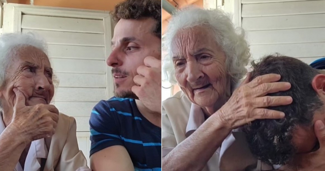 Abuela cubana quiere aprender inglés porque le llegó el parole