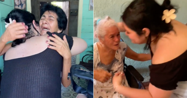 Cubana viaja a Cuba después de 12 años: "Es lo más lindo que uno puede vivir"