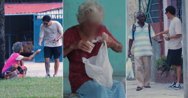 Experimento social en Cuba: Joven deja caer dinero en la calles y el vídeo se vuelve viral