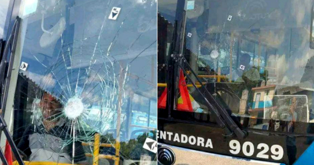 Vandalismo en La Habana: Otro ómnibus resulta apedreado