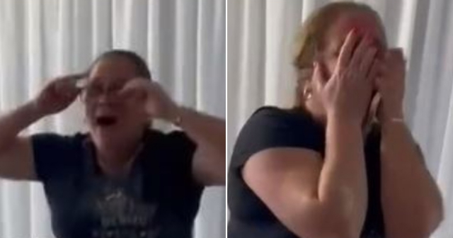 La eufórica reacción de una cubana cuando le aprueban el parol a su madre: "Ese sueño se hizo realidad"
