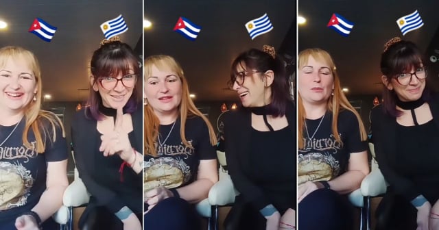  Cubana y uruguaya protagonizan divertido video: "Parece que hablamos idiomas distintos"