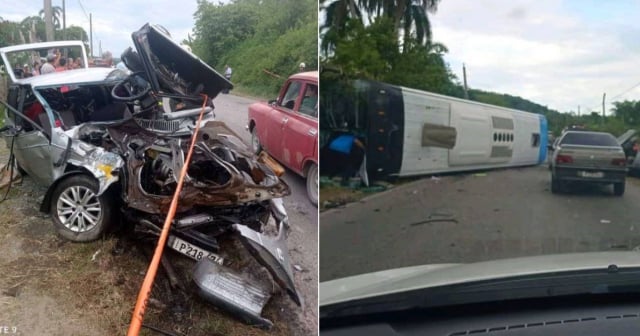 Actualización del estado de los 26 heridos en accidente de Camajuaní en el que murió una persona
