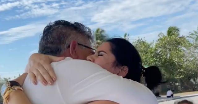 Cubana se reencuentra con su padre: "Ese beso en la frente que da tanta tranquilidad"