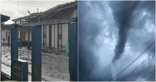 Tornado causa estragos en localidad de Matanzas