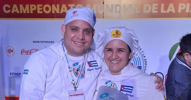 Cubano gana segundo lugar en Campeonato Mundial de la Pizza en Argentina