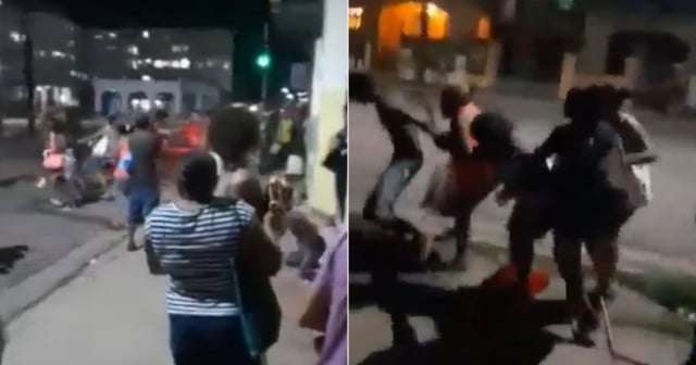 Acalorada pelea en una cola para comprar pan en La Habana 