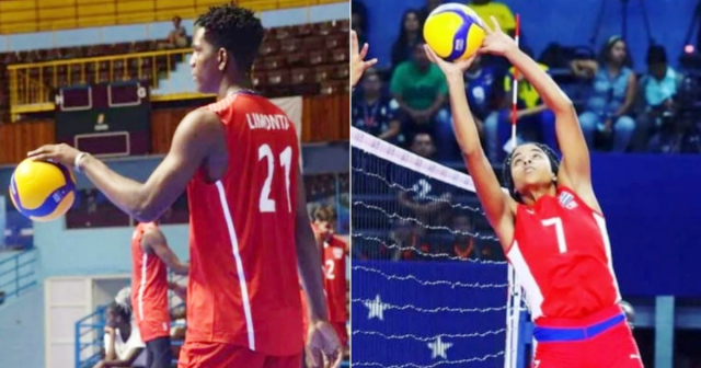Dos voleibolistas cubanos se fugan de sus respectivas delegaciones en un lapso de pocas horas