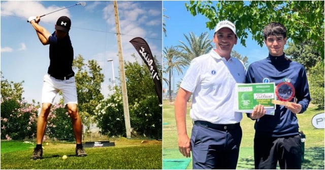 Cubano Fabrian Aguilera destaca en golf juvenil en España: "Tengo clara mi meta"