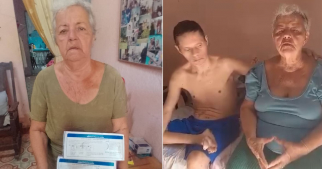 Anciana cubana y su hijo con síndrome de Down pasan hambre en Camagüey: "Salió a la calle a pedir limosnas"
