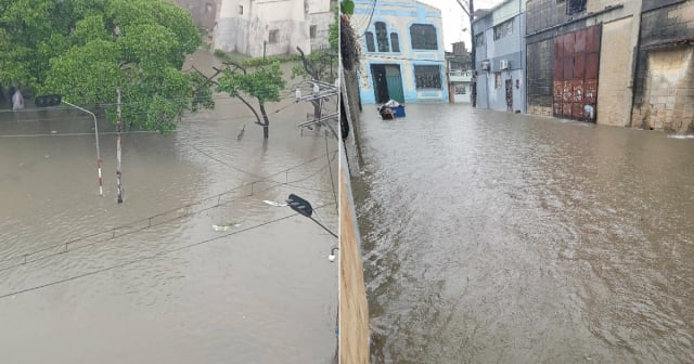 Municipios de La Habana bajo agua tras inundaciones por fuertes lluvias
