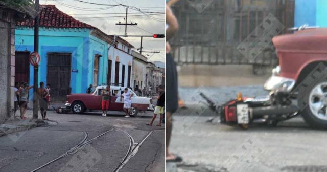 Mujer herida en accidente de tránsito en Santiago de Cuba