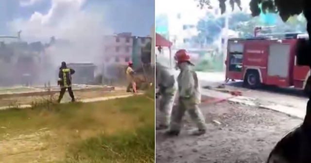 Se desata incendio cerca de punto de bombeo de agua en Santiago de Cuba