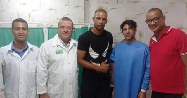 Lanzador santiaguero Wilber Reina continúa su recuperación tras fuerte pelotazo en la cara