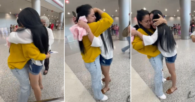 "Ya juntas y ahora para siempre": Hermanas cubanas se reencuentran en Miami