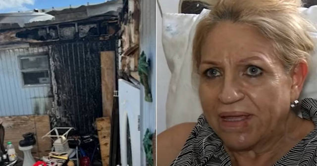 Incendio de casa tráiler deja en la calle a una familia cubana en Miami