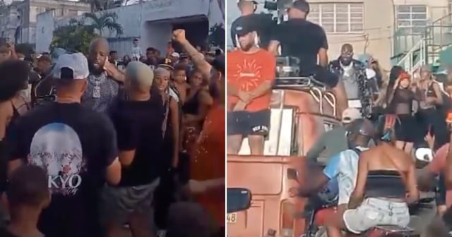 El Micha graba videoclip en Cuba y se desata la locura en las calles de La Habana