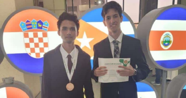 Estudiantes cubanos obtienen medalla de bronce y mención de honor en 56 Olimpiada Internacional de Química