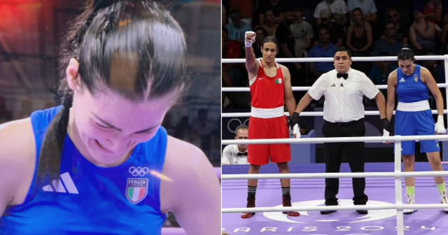 Escándalo en París: Boxeadora italiana se rinde en combate con púgil transgénero