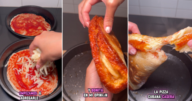 Dentista cubana en USA conquista TikTok con su receta de pizza cubana casera: "A mi manera"