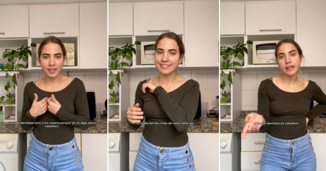 Cubana explica por qué no dice 'asere' y provoca debate en TikTok