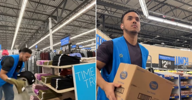 Cubano responde a usuario que opina que le quita trabajo a las mujeres por su trabajo en Walmart